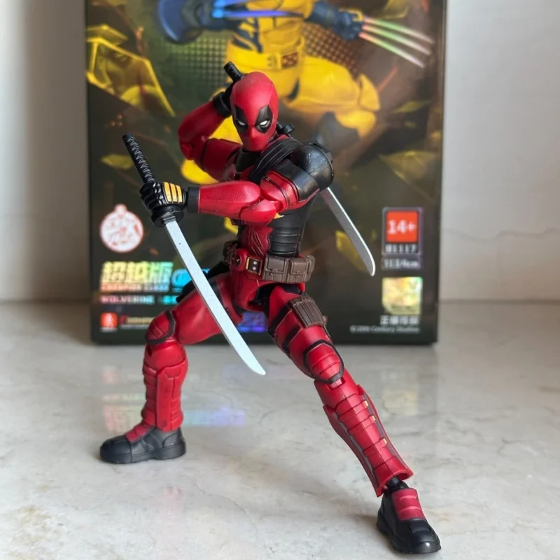 

BLOKEES Deadpool & Wolverine Friend Deadpool 3 X-Men CLASS Version Action Figure Assembled Movie Model Toys Gift Original