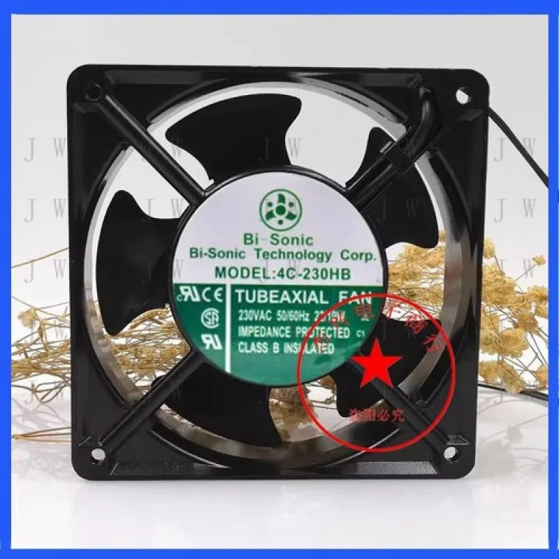 

DDZ for Bi-Sonic 4C-230HB 230VAC 22/19W 120*120*38MM Cooling Fan