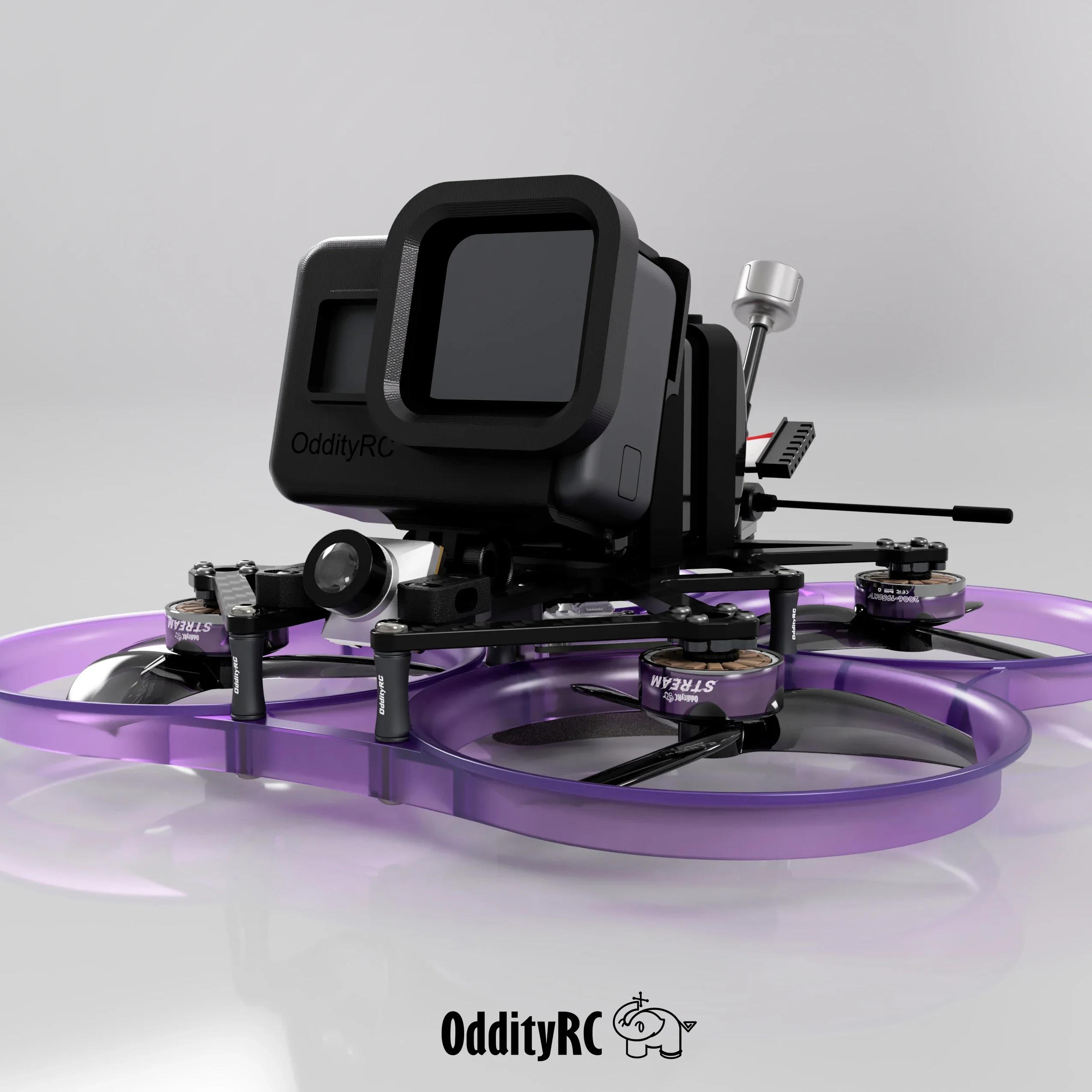 OddityRC 35Pro HD Digital 3.5-inch Professional 6S Cinewhoop F722-40A RUNCAM Link 2006 Motor FPV Quadcopter Freestyle Drone