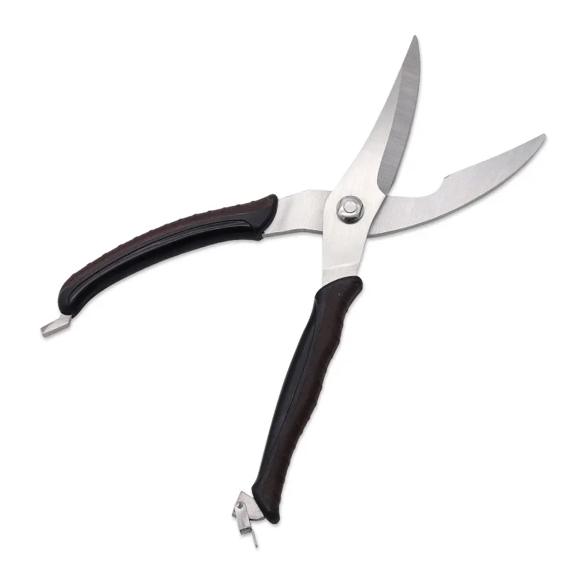Dobeli Stainless Steel Sharp Blade Seafood Chicken Bone Scissor Household PP+TPR Comfort Handle Cutting Tool Kitchen Accessories