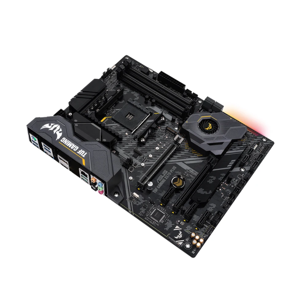 ASUS TUF GAMING X570-PLUS 마더보드는 5800X 5700x3D 5600G 3600X CPU 4xDDR4 PCIe 4.0 M.2 HDMI ATX AMD AM4 메인보드를 지원합니다. 썸네일 4