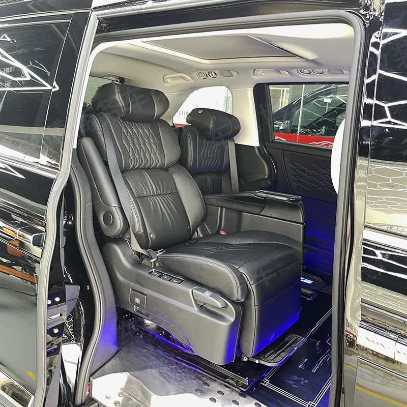 

Suitable for Sienna business GL8 modified car with rotating, lifting, electric, and detachable welfare vehicle seat