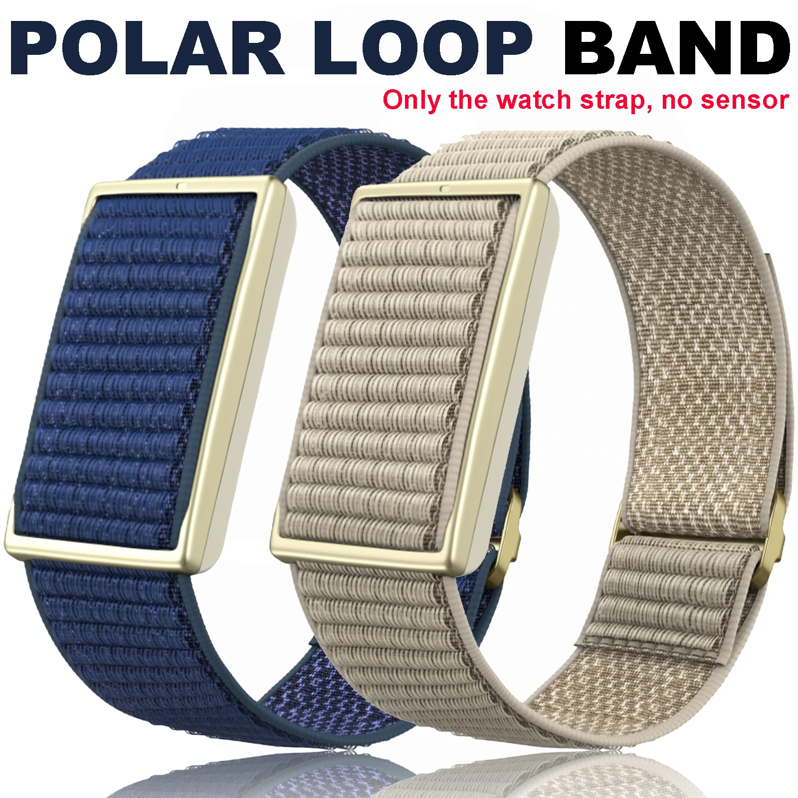 

Новый нейлоновый спортивный ремешок с регулируемой дышащей застежкой-петлей для фитнес-трекера, сменный браслет для Polar Loop для мужчин и женщин