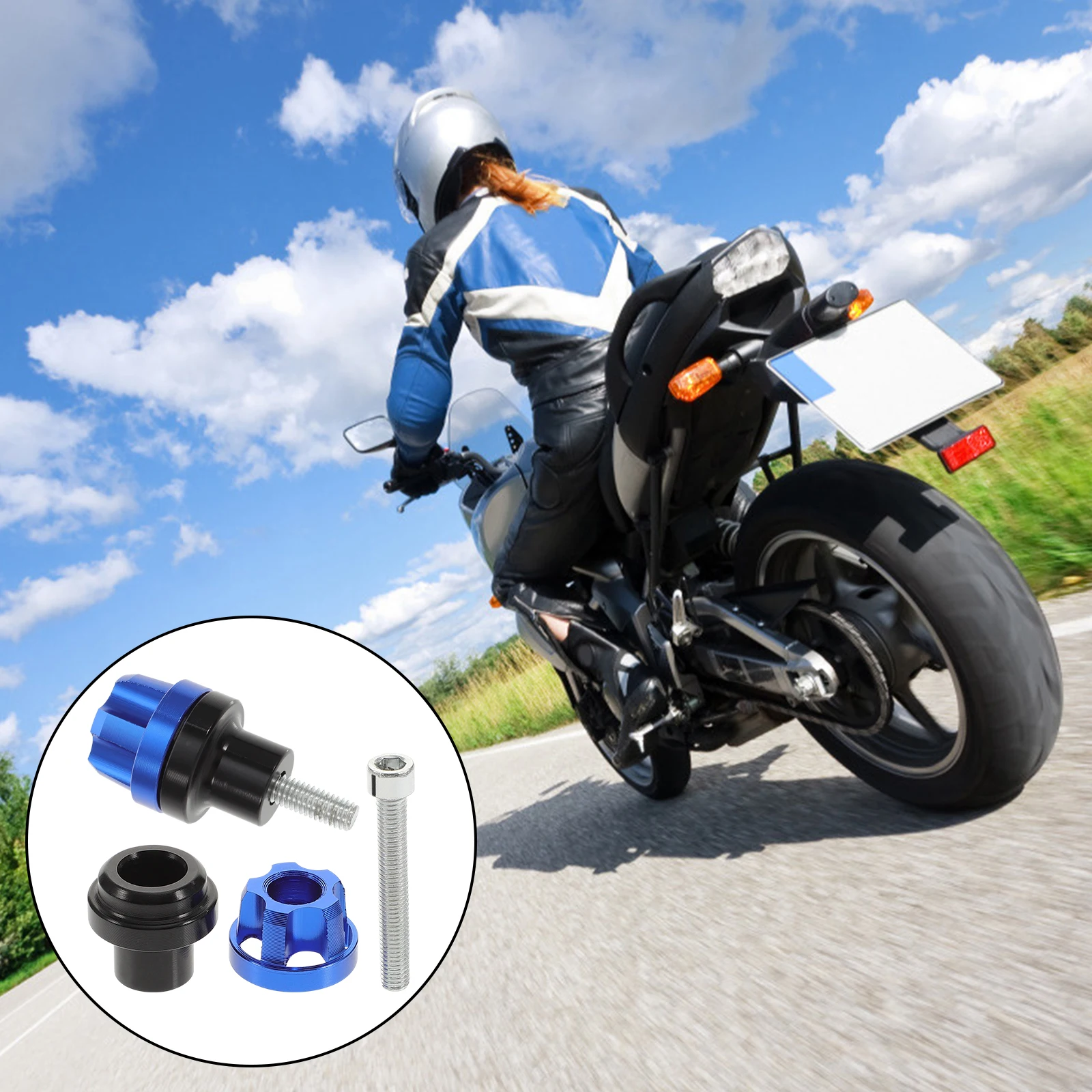 

Aluminum Alloy License Plate Fastener Screw Motorcycle Car Supplies Frame Mounting Hardware Balance Bracket Screws DIY