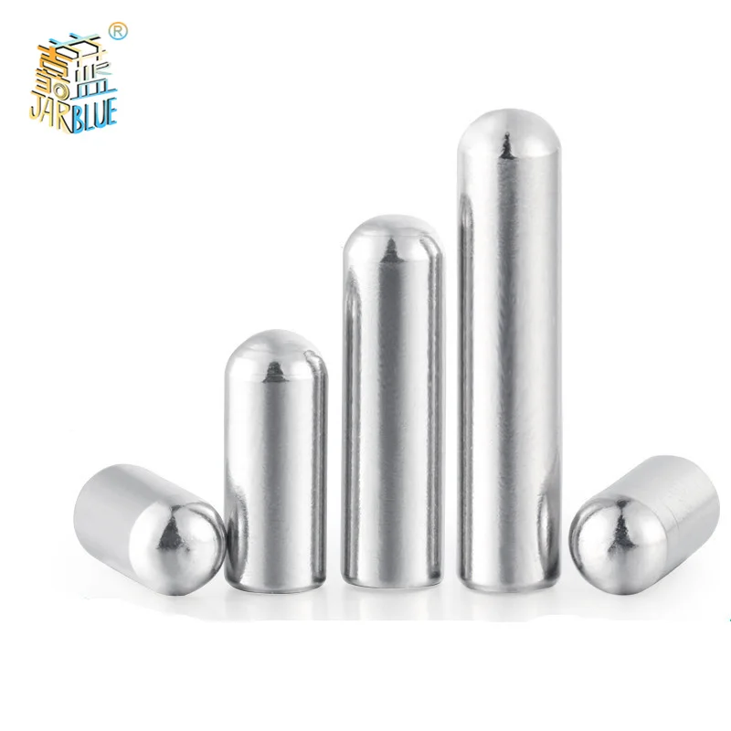 10pcs/LOT M0.6 M0.8 M1 M1.2 M1.5 M1.8 M2 M2.3 M2.5 M2.8 M3 M4 M5 M6 M8 304 A2-70 Stainless Steel Cylindrical Pin Locating Dowel