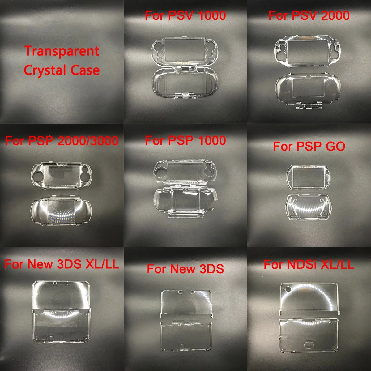 Transparent Clear C…