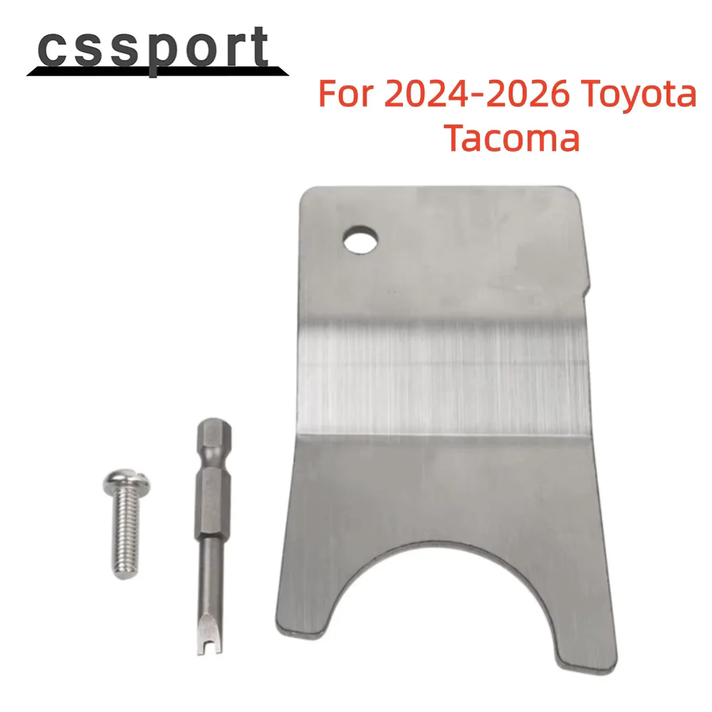 Truck Bed Tailgate Locks Protector Tailgate Anti-Theft Lock For 2024-2026 Toyota Tacoma