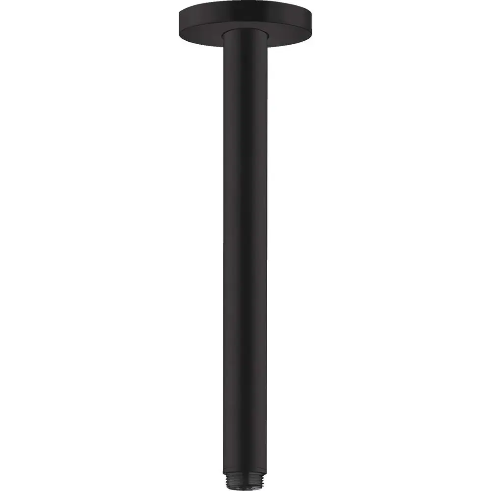 30 cm Matte Black Ceiling Continuation