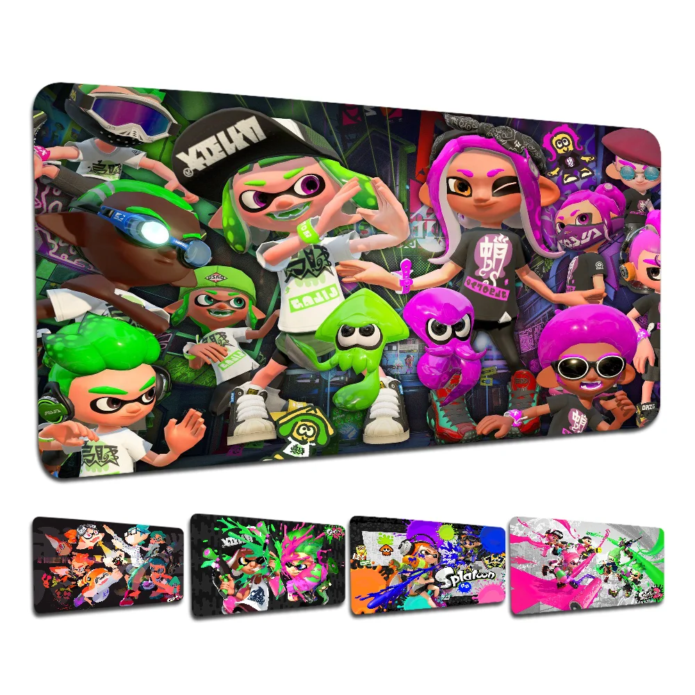 

Game S-SplatoonS 3 Mousepad New Rubber Mouse Durable Desktop Mousepad Size For Game Keyboard Pad For Gamer