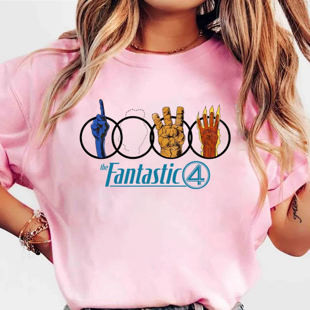 Funny Fantastic Four First Steps T Shirt Vintage Movie T-Shirt Reed Richards Doctor Doom Tee Summer Trendy Short Sleeves Tops