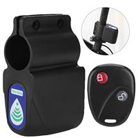 Anti Theft Bike Lock Cycling Security Lock Wireless Remote Control  Alarm  Alarm Lock Bike Wireless Lock Bike Lock
