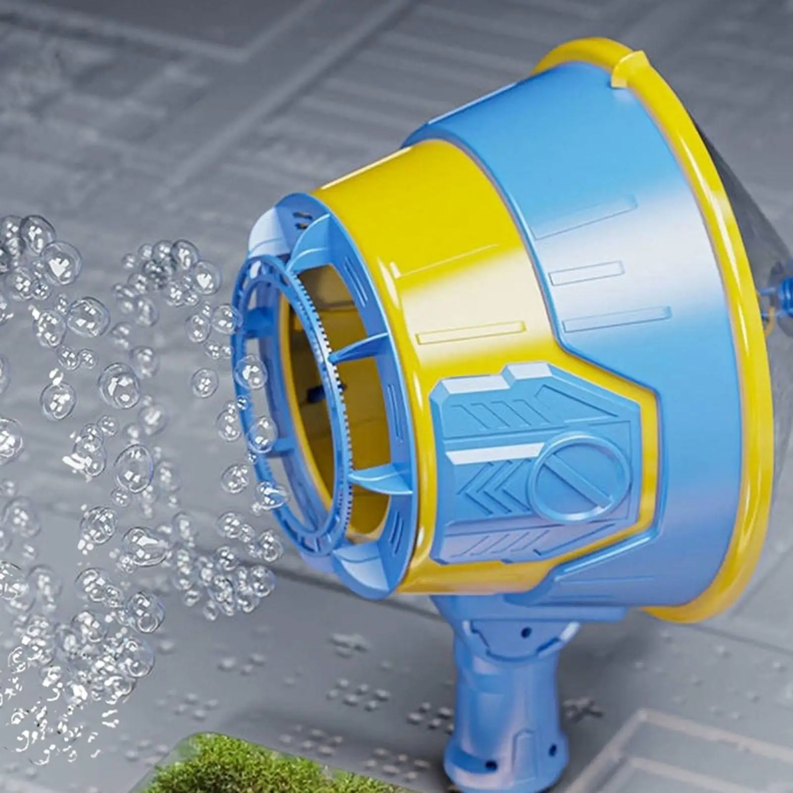 Air Cannon Soap BubbleGun Novelty Toys Kids Outdoor Play Bubble Machine Handheld Multi Hole Interactive Bubble Maker Fun Toys