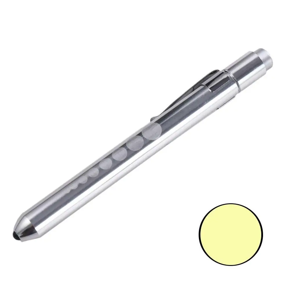 Light Emergency Ophthalmoscope Work Inspection Pocket Clip Doctor Nurse Pen Flashlight Torch Penlight Torch LED Pen Light
