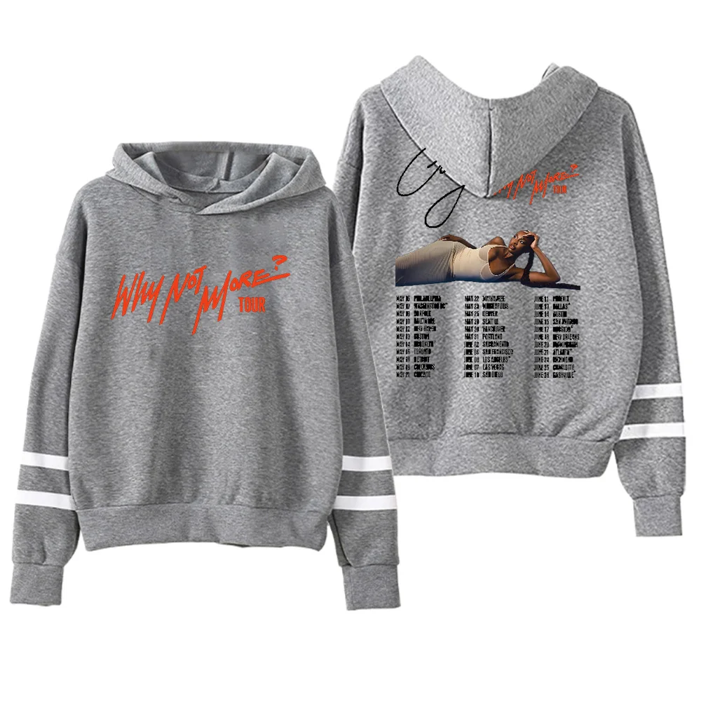 كوكو جونز لماذا لا مزيد من جولة البلوز هودي عارضة الأزياء جيب هوديس للجنسين بلوزات الهيب هوب هودي مضحك الملابس