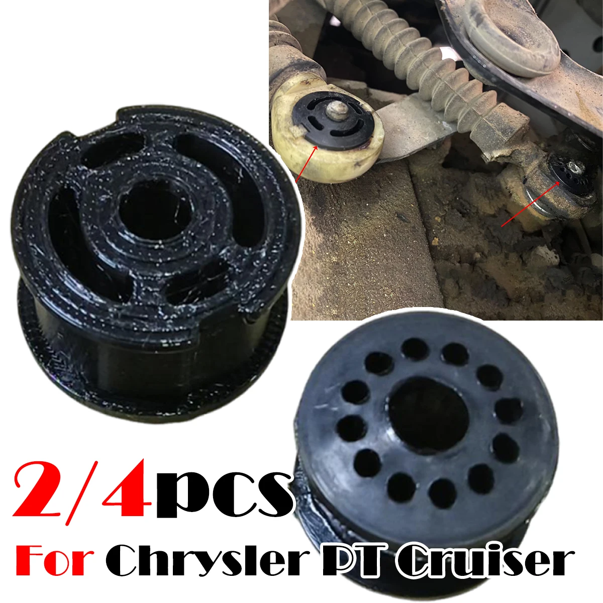

2/4pcs Manual 5SP For Chrysler PT Cruiser Smooth Shifting Upgrade Shift Cable Bushing Gear Selector Linkage Grommet Accessories