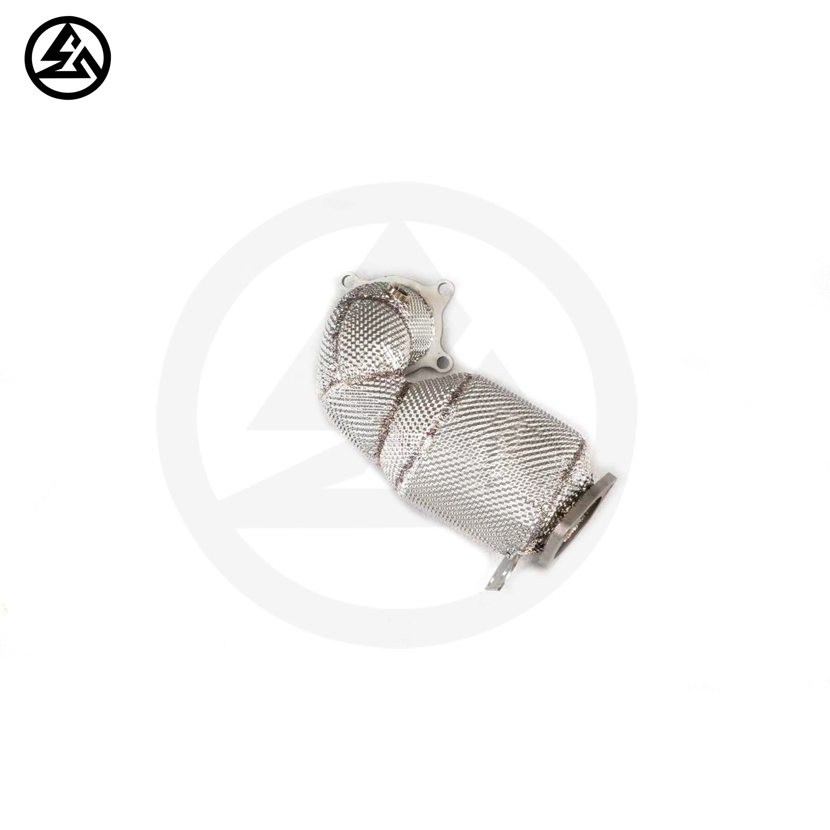 ODM High Flow Catted Downpipe for VW Multivan T5/T6 2.0T Auto Performance Parts Exhaust Pipe With Catalyst