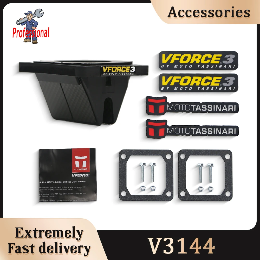 

Motorcycle Reed Valve V Force 3 V3144 for Yamaha RD350 RD250 DT180 DT175 YZ125 RXZ-D Y15ZR RX115 YZ60 Motorcycle Accessories