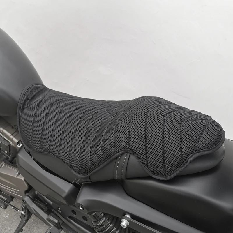 Motorcycle Cushion Cushion Cover Shock Absorbing Sunscreen Waterproof Breathable Heat Dissipation Replacement Accessories