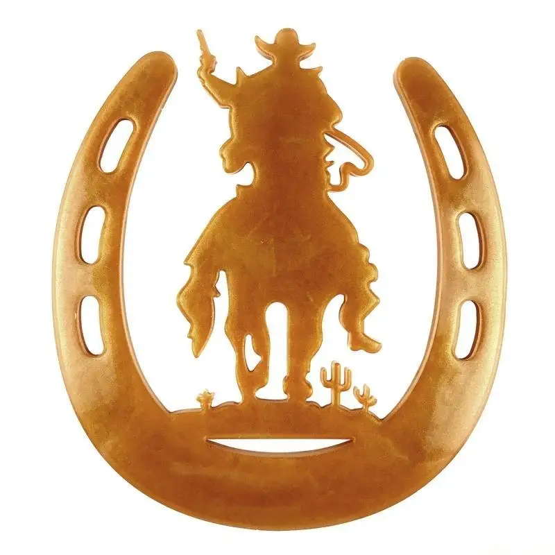 31BF Horseshoe Decor Mold DIY Desktop Ornaments Pendant Jewelry Epoxy Resin Mold