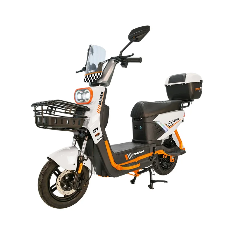 Factory Direct 1000W 72V Electric Motorcycle 55Km/h Sport E Bike Adult Electric Moped