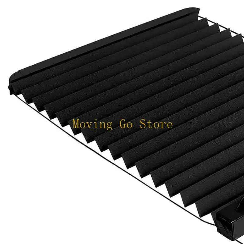 

B5XD Pleated Entry Door Blind Privacy Shade Aluminum & Cloth Door Cellular Shade