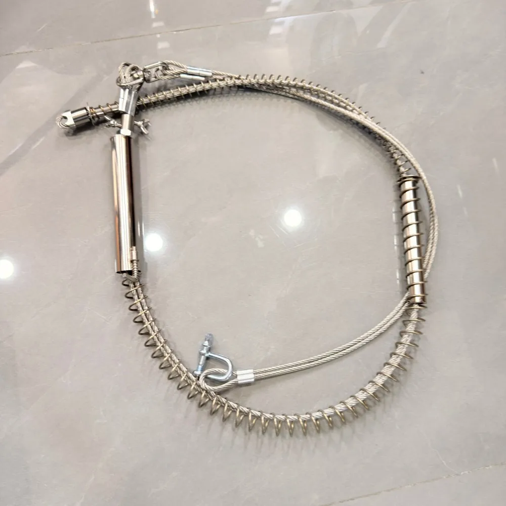 

1 шт. Запасная пружина для ловушек для диких кабанов, лис, мышей, усиленная, с гайками, диаметр 4 мм