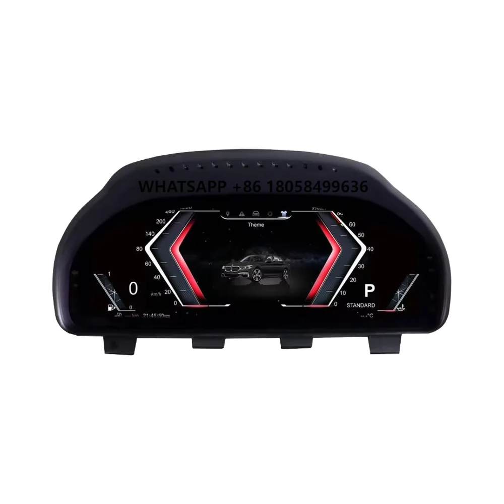 

12 Inch Digital Cluster LCD Speedometer Dashboard Panel for BW 5 Series GT F07 Car