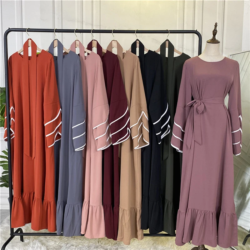 Women Abaya Kaftan Dubai Luxury Turkey Muslim\'s Dresses Long Islam Clothing African Kimono Arabic CloMorocco Caftan Fashion 2023