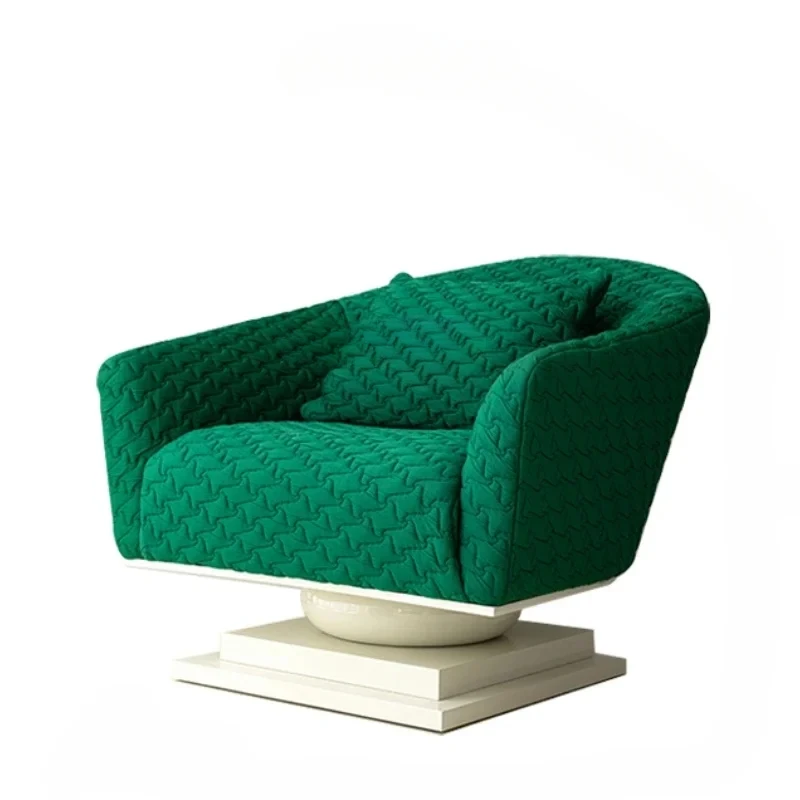 

Simple light luxury single sofa chair casual modern fabric sofa designer small apartment lazy chair