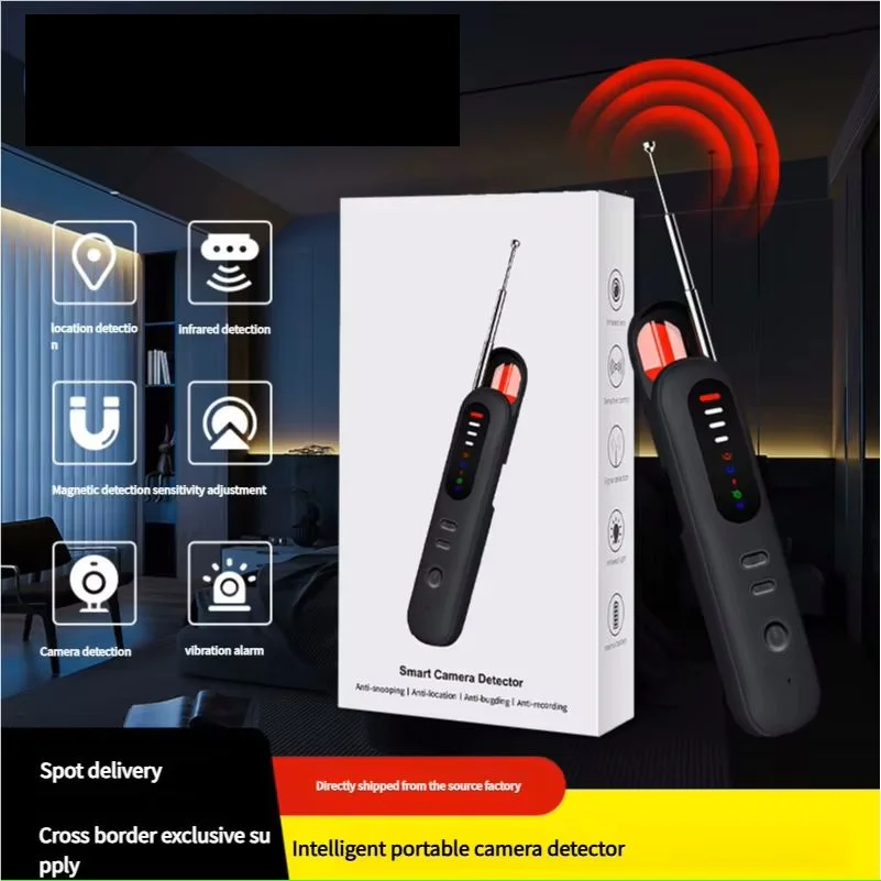 детектор слежения, детектор камеры, инфракрасное индукционное обнаружение, анти-скрытая фотография для отеля, антимониторинг, защита от подслушивания