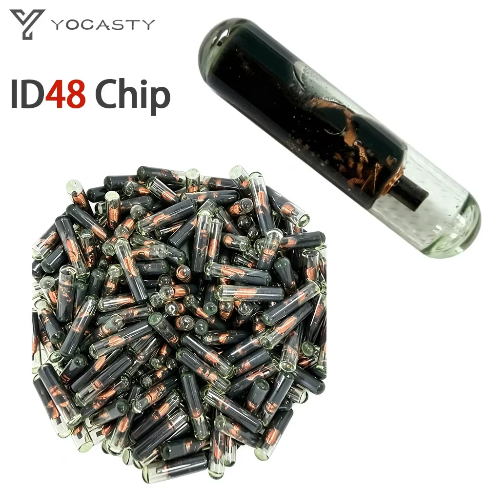 YOCASTY Car Ignition Key Transponder Chip ID48 Glass Chip For VW For Volkswagen SKoda SEAT view 2