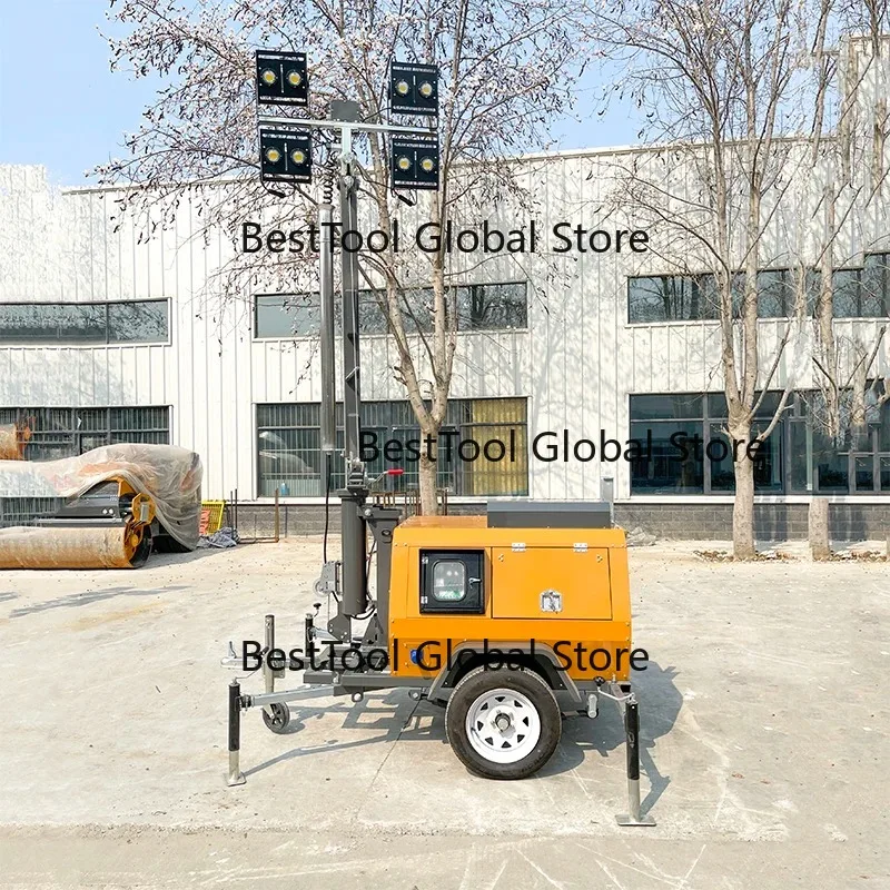 Compact Remote Start Shockproof Trailer Tower Light Generator For Rough Off-Road & Rally Transportation