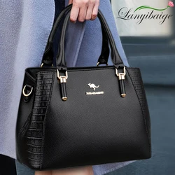 Luxury Designer Handbag Brand High Quality Soft Leather Bags 2024 Sac Crossbody Shoulder Bag For Womens Casual Tote Bag Bolsos