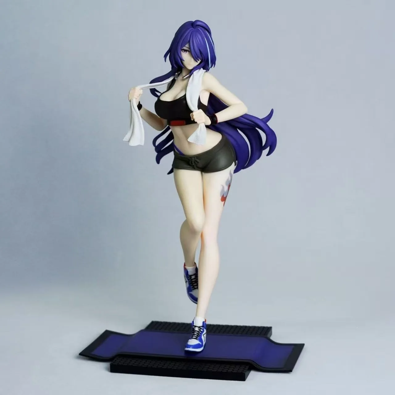 Figurine Acheron de 27 cm, inspirée de Honkai Star Rail, figurines Raiden Bosenmori et Mei, poupée, décoration de bureau, statue, modèle de collection, jouet, cadeau de Noël.