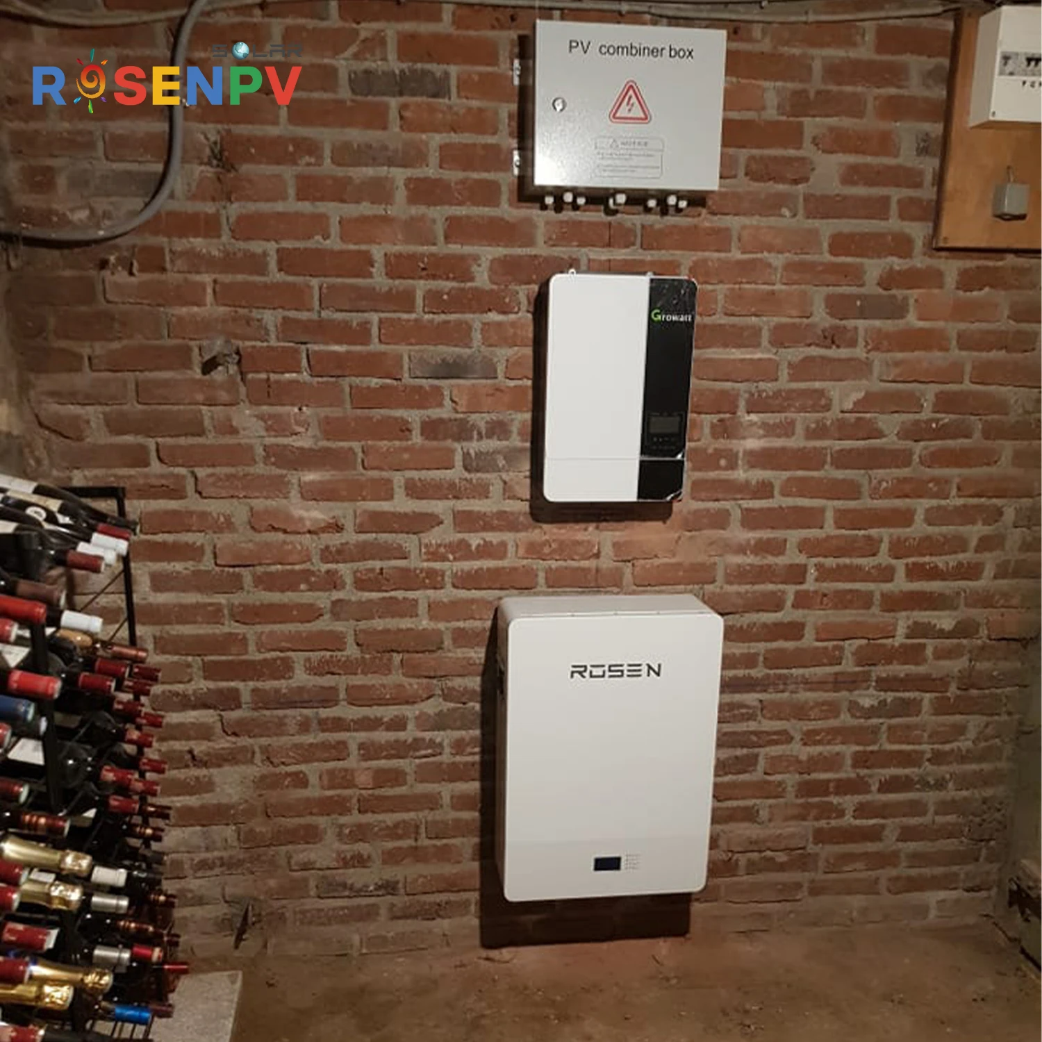 5500W Single Phase 220V 230V Off-Grid Hybrid Energy Storage Inverter