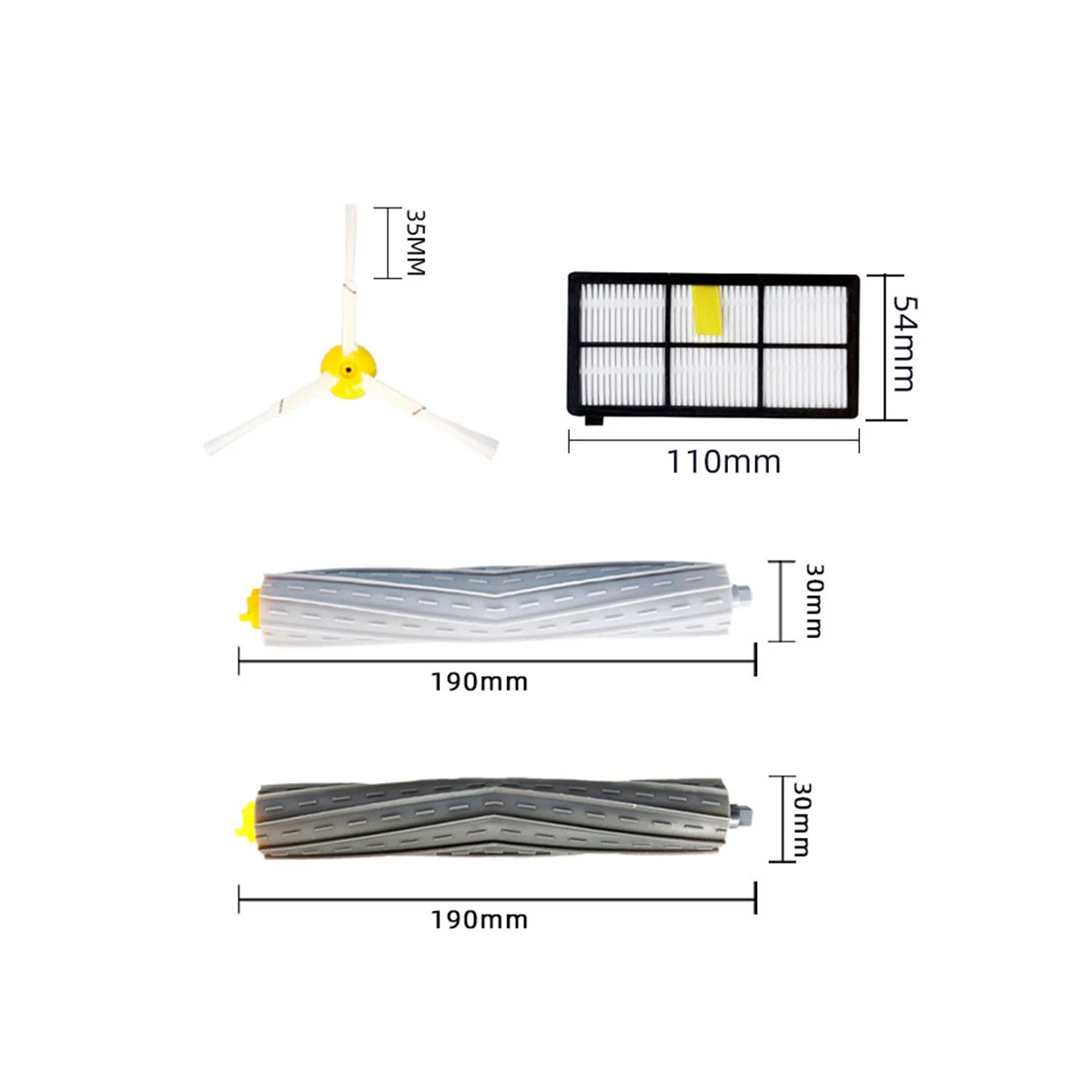 Parti di ricambio per iRobot Roomba serie 800 870/871/880/980/990 accessori per vuoto