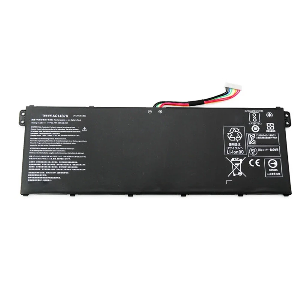 AC14B7K 15.28V 48.8Wh Laptop Battery For Acer Spin 5 SP515-51GN SP515-51GN-80A3 For Swift 3 SF314-54 SF314-52 Series