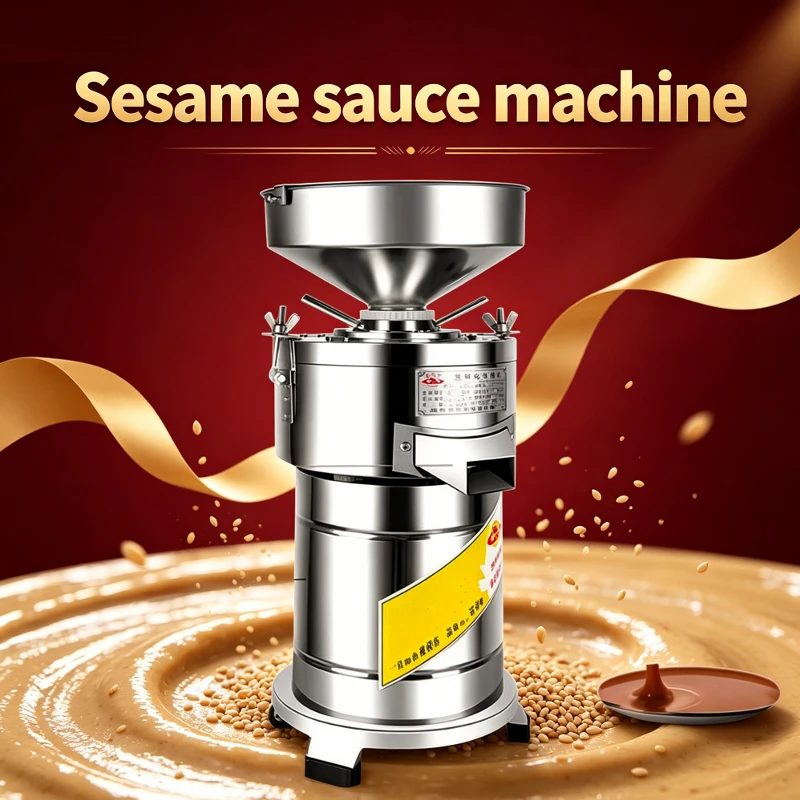 Electric Peanut Butter Maker 220V High Power Grinder 800W Colloid Mill Sesame Paste Peanut Butter Machine