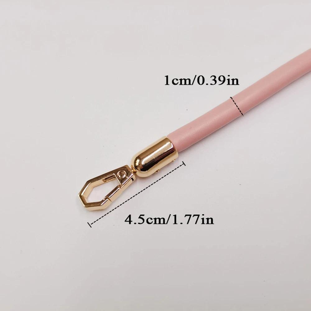 30/40/60cm Smooth Leather Bag Handle DIY Replacement Purse Handle Women Short Straps For Handbag Bag Accessories Bags Belt Band