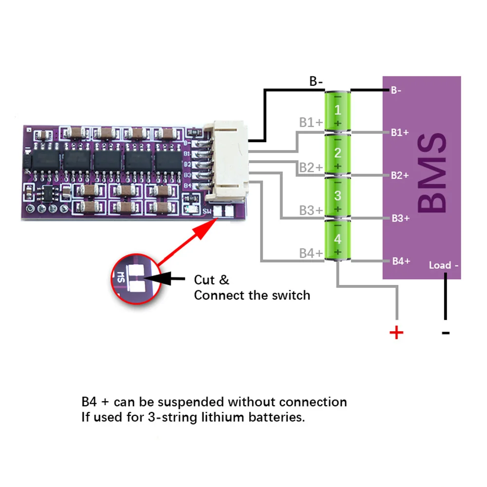 BMS 1.5A 3S 4S 5S 6S 8S 14S 17S 21S Li-ion Lifepo4 LTO Lithium Battery Active Equalizer Balancer Board Balance Capacitor image 5