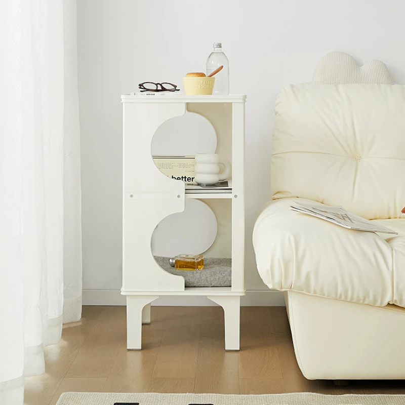 

Cabinet Locker Storage Living Room Multi-Layer Storage Rack Plastic Combination Bedside Table