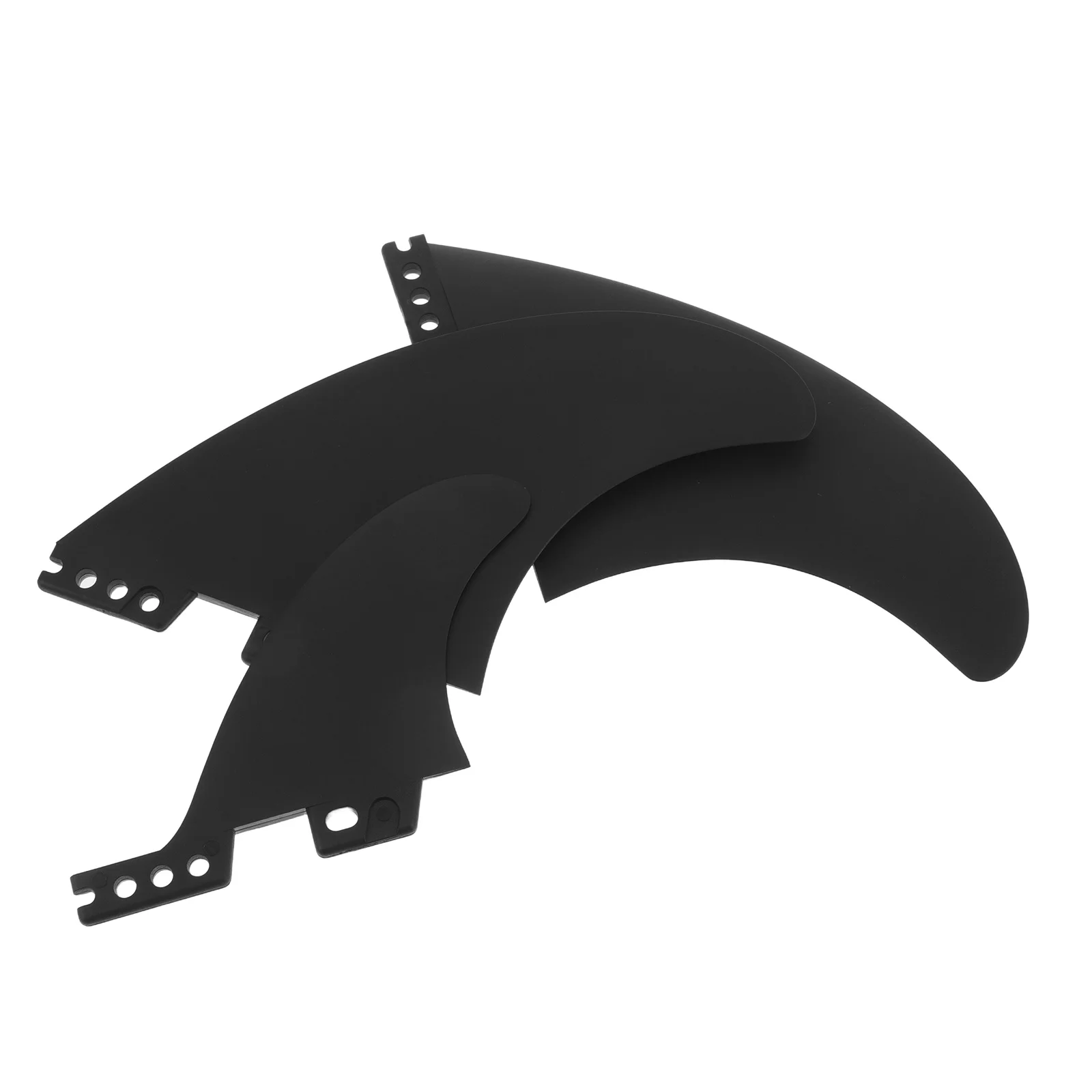 

1 set Surfboard Accessories: Universal Sup Set Black Replacement Fins For Paddleboard Kayak Tracking Stabilizer Fin Surf Fin