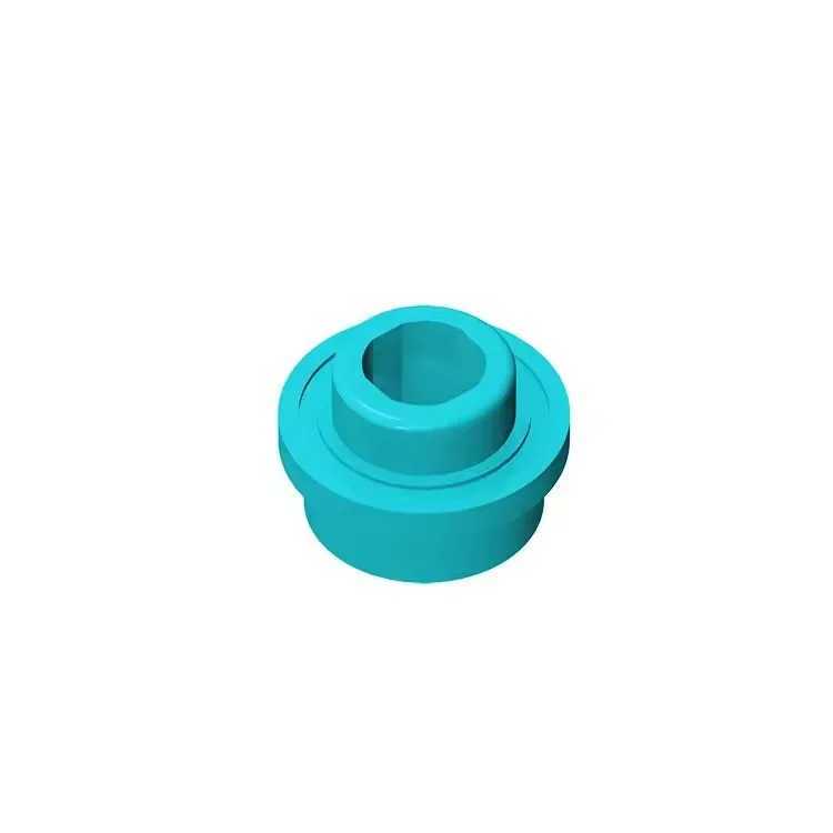 100PCS MOC Platte Runde 1x1 Mit Offenen Stud 85861 28626 Ziegel Baut Partikel Teile Spielzeug Zubehör Bausteine