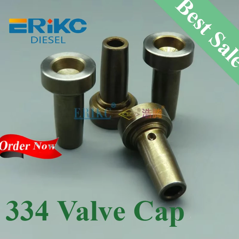 

ERIKC Common Rail fuel Injector Control Valve Cap F 00V C01 334, injector valve 334 bonnet,common rail valve head