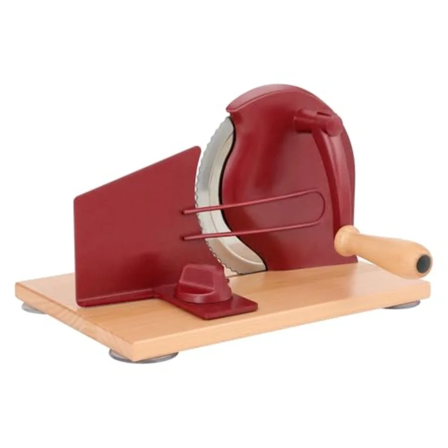 

Manual Bread Slicer with Hand Crank for Even Slices Adjustable Thickness Bread Cutter Ideal for Homemade Sourdough Sandwiches T