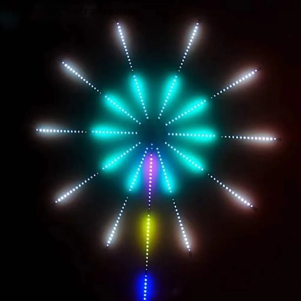 Iluminação atmosférica RGB LED Strip Light Mudança de cor USB Light Strip 5V Bluetooth Controle Luz Natal