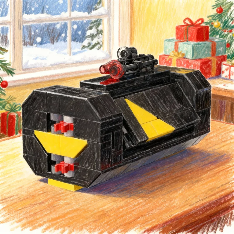 163 Piezas MOC Icons Blacktron Armory, Bloques de Construcción de Modelos, Idea Creativa para Cumpleaños, Educación Infantil, Regalo de Navidad, Juguetes