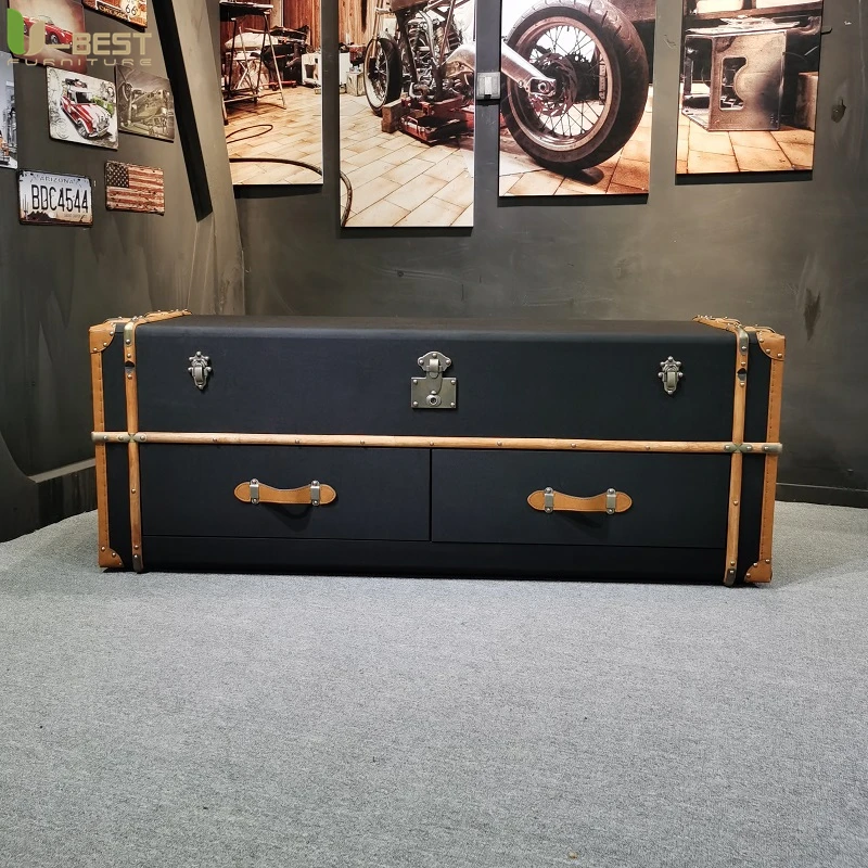 Aviator Style Aluminum Console Cabinet Airplane Cabinet Storage Container Aircraft Window Wall Bar Shelf Aviation Furniture