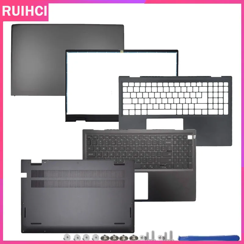 

Для Vostro 5510 5515 V5510 V5515 Новый чехол для ноутбука ЖК-задняя крышка Передняя панель Верхняя подставка для рук Нижняя база Петли для клавиатуры