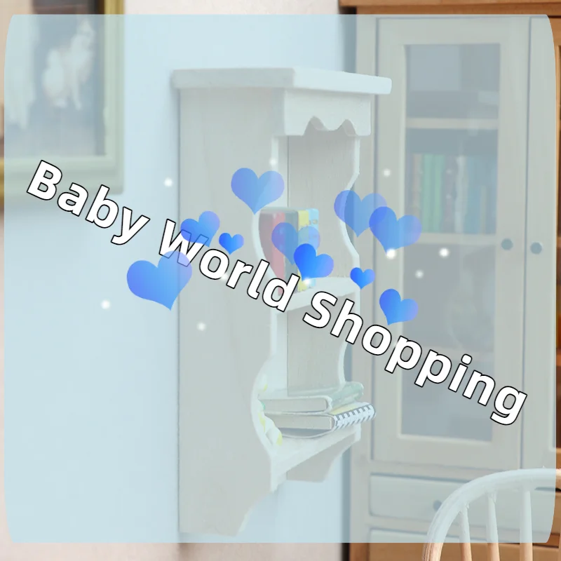 

Миниатюрный настенный шкаф-витрина для кукольного домика 1:12, стеллаж для хранения, мебель, модель для декора гостиной, игрушка